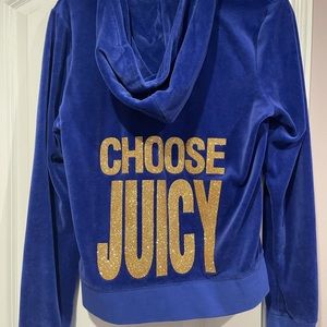 JUICY COUTURE VELOUR JACKET